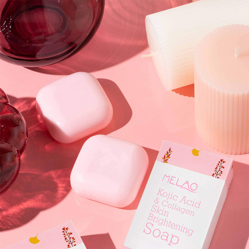 Gentle Cleansing Of Pores, Brightening Skin, Kojic Acid Soap To Remove Mites And Acne