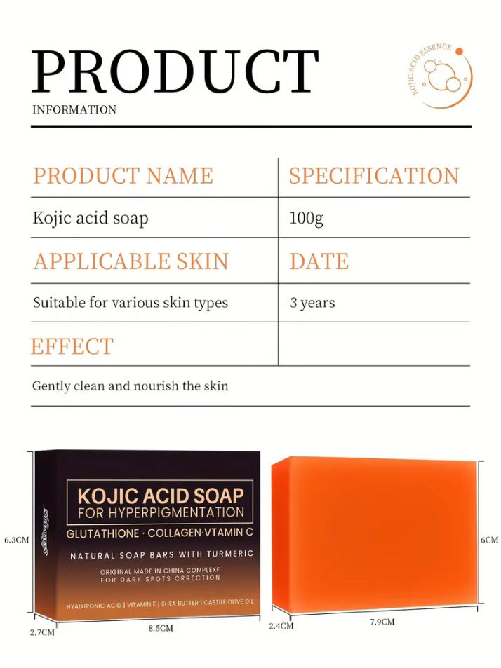 Brightening Handmade Turmeric Kojic Acid Soap | Natural Glow – Aristo Luxe