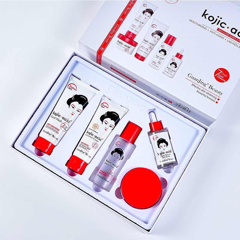 Kojic Acid Toner & Lotion Set | Brightening Skincare Duo