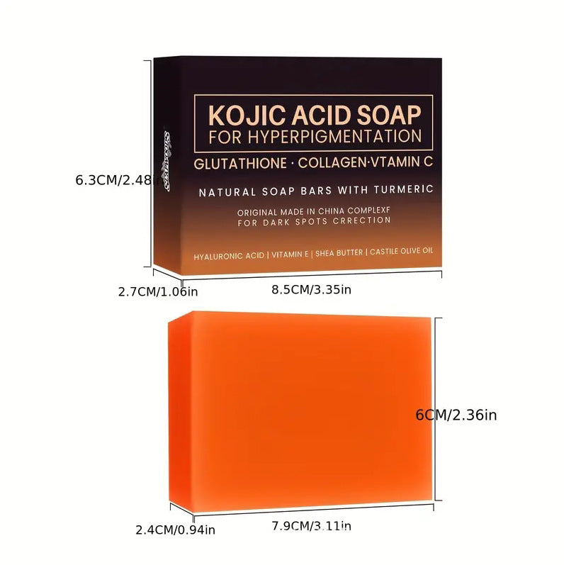Brightening Handmade Turmeric Kojic Acid Soap | Natural Glow – Aristo Luxe