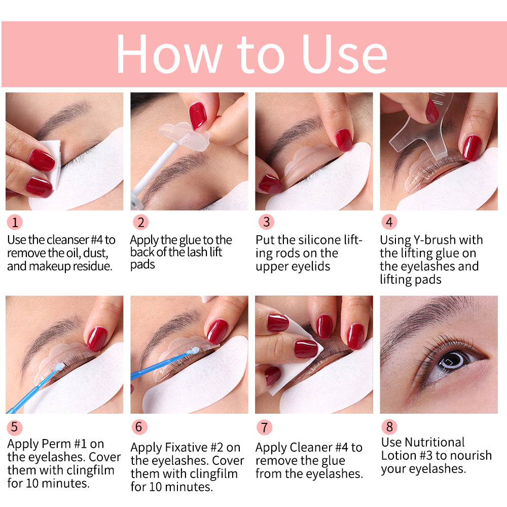 Lifiting Eyelash Perming Kit Lash Curling Enhancer Eyes Makeup Tools
