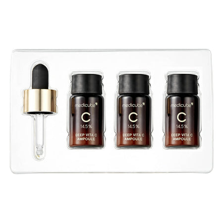 Deep Vita C Ampoule 10g × 3ea | Brightening & Antioxidant Face Ampoule