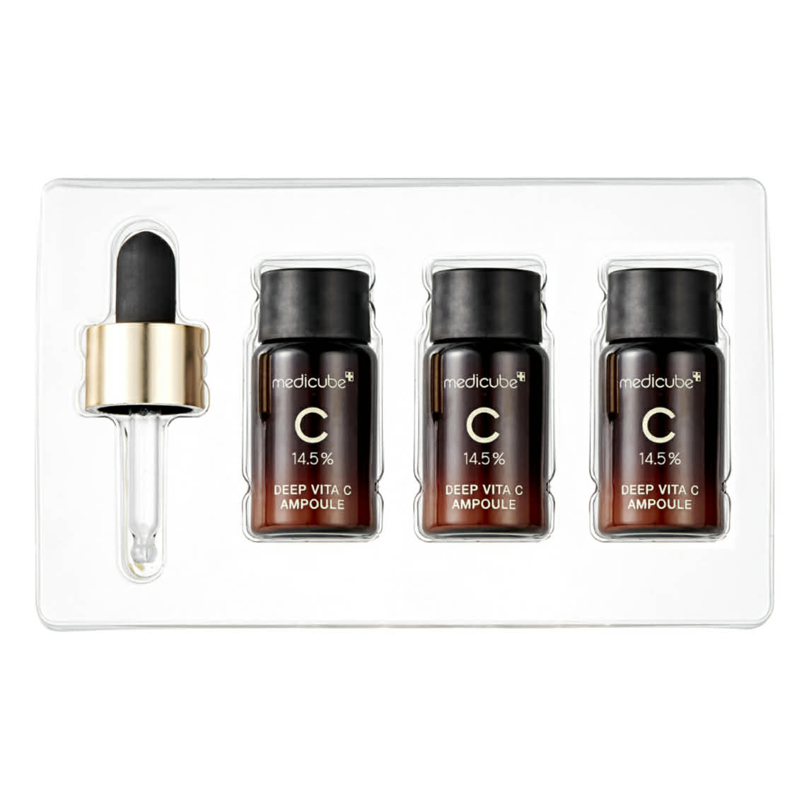 Deep Vita C Ampoule 10g × 3ea | Brightening & Antioxidant Face Ampoule