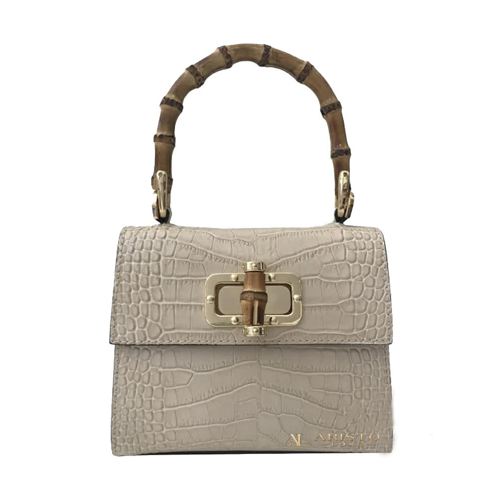 Genuine Leather Hand Bag Made in Italy – Luxury Italian Designer Bag
