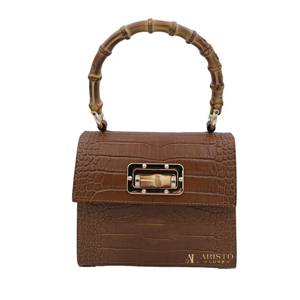Genuine Leather Hand Bag Made in Italy – Luxury Italian Designer Bag