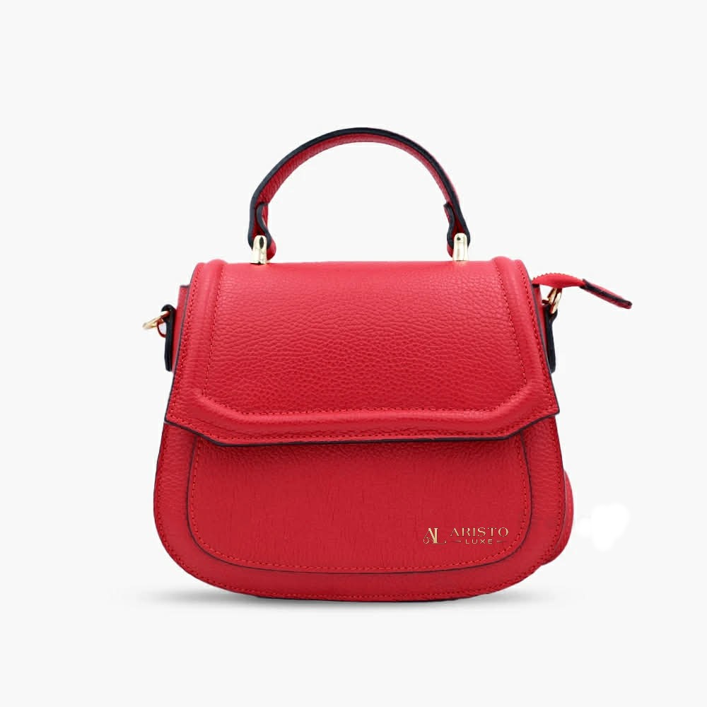 Genuine Leather Hand Bag Made in Italy | Luxury Italian Leather Handbag