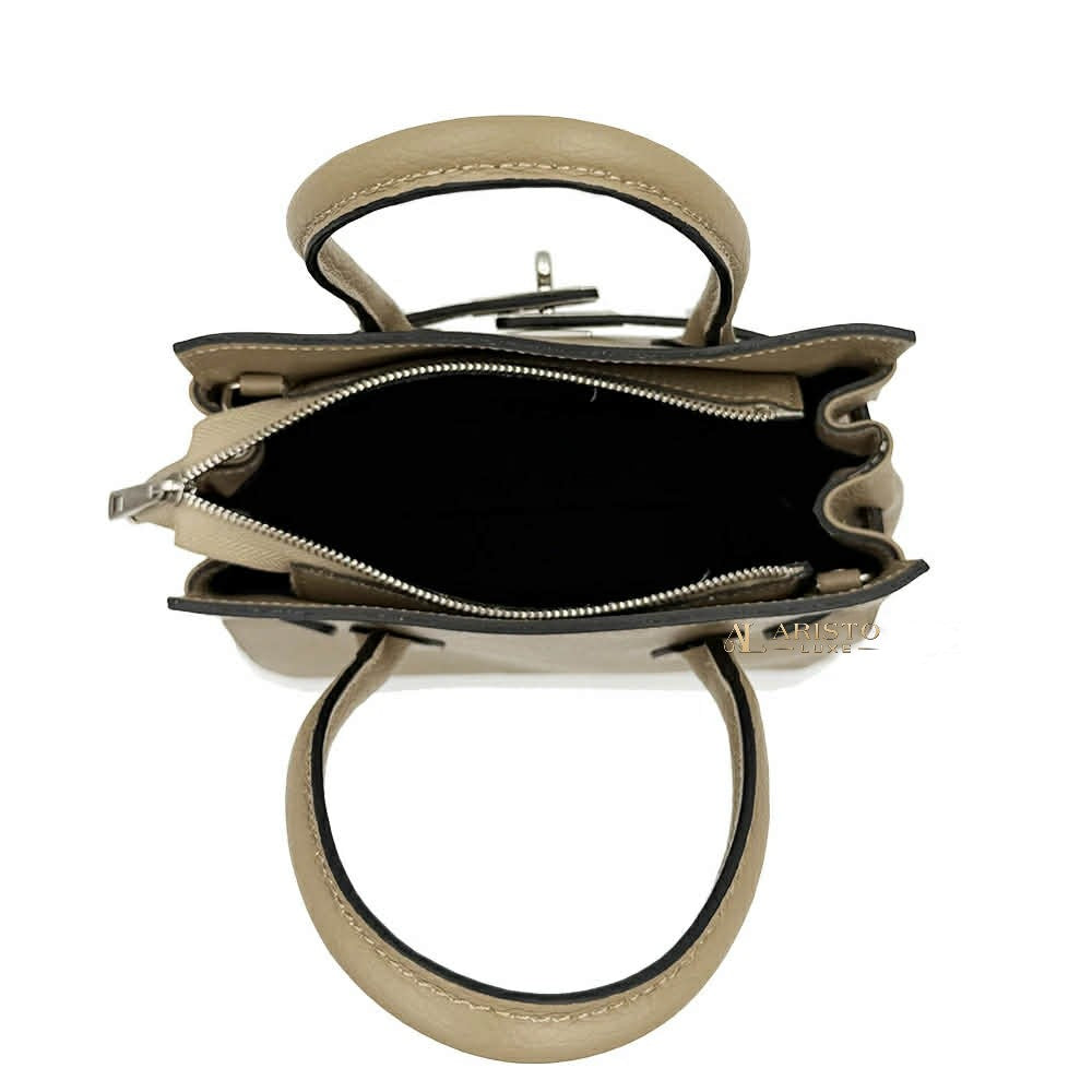 Genuine Leather Handbag Made in Italy | Luxury Italian Leather Bag