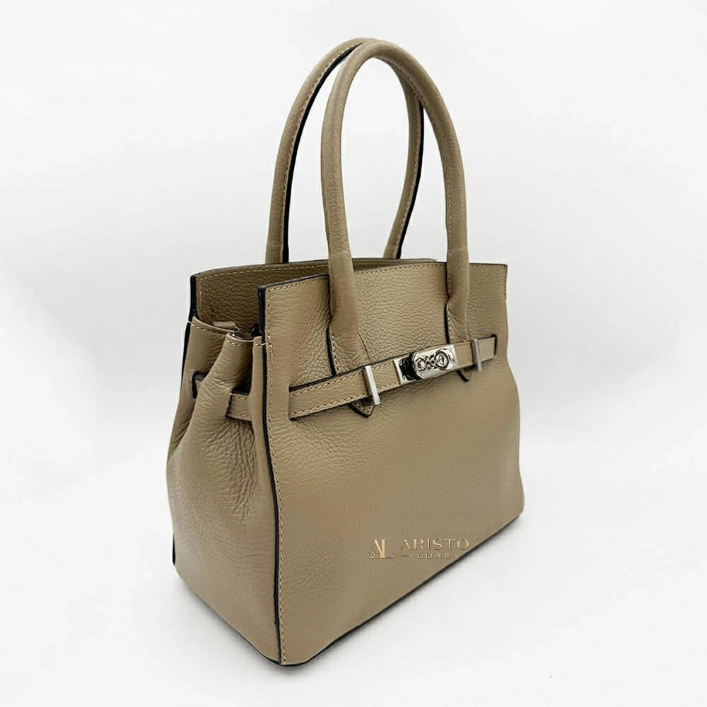 Genuine Leather Handbag Made in Italy | Luxury Italian Leather Bag
