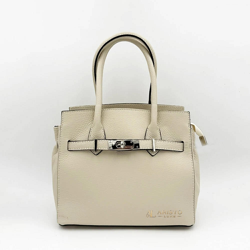 Genuine Leather Handbag Made in Italy | Luxury Italian Leather Bag