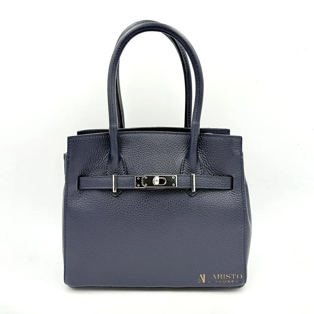 Genuine Leather Handbag Made in Italy | Luxury Italian Leather Bag