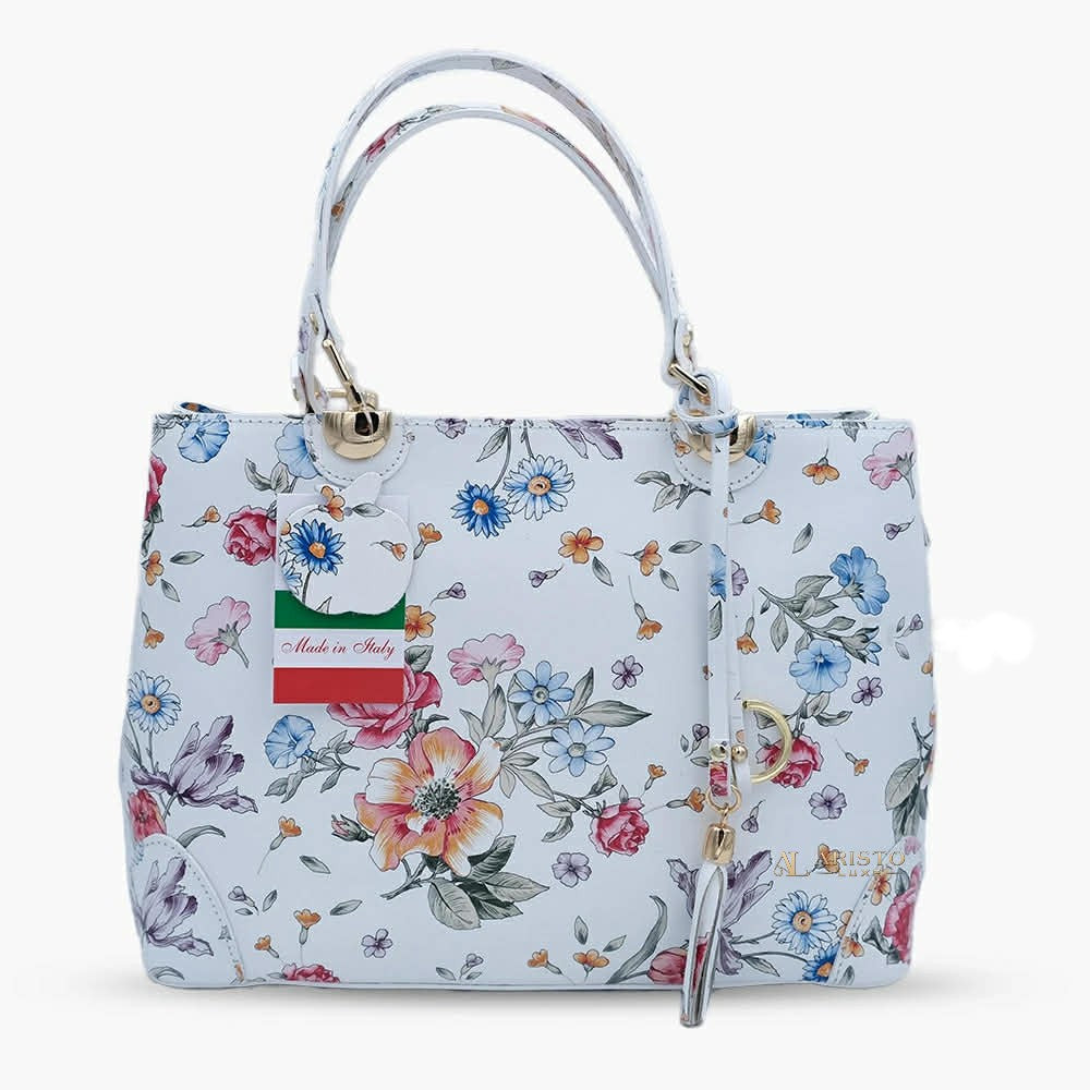Genuine Leather Handbag Made in Italy | Luxury Italian Leather Bag