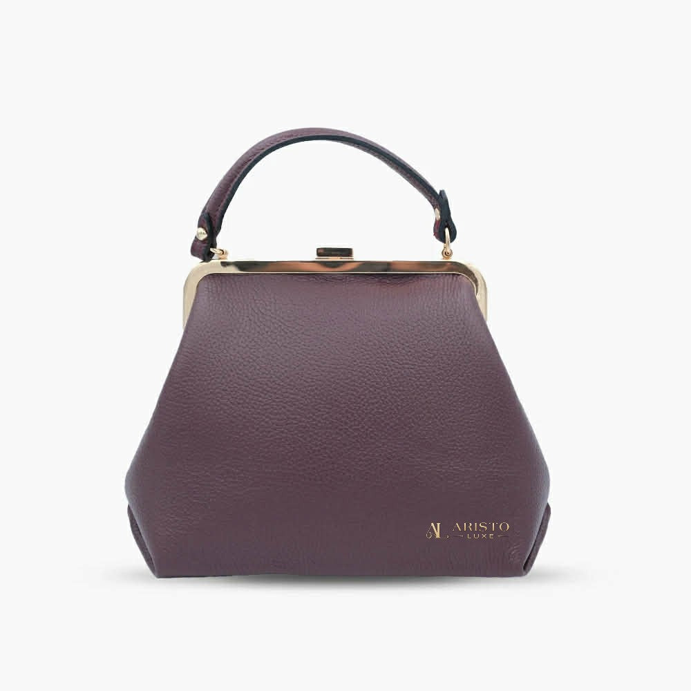Genuine Leather Handbag Made in Italy | Luxury Italian Leather Bag