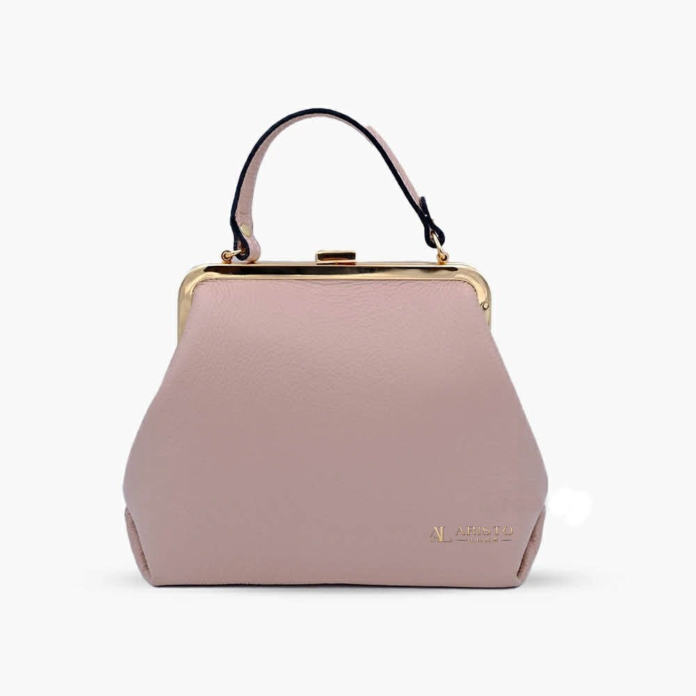 Genuine Leather Handbag Made in Italy | Luxury Italian Leather Bag