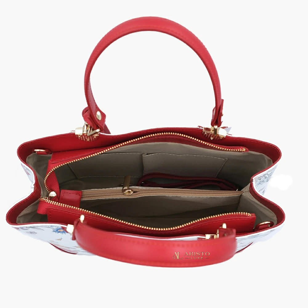 Genuine Leather Handbag Made in Italy | Luxury Italian Leather Bag