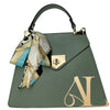 Stylish Hand Bag with Decorative Scarf – Elegant & Versatile Women's Bag