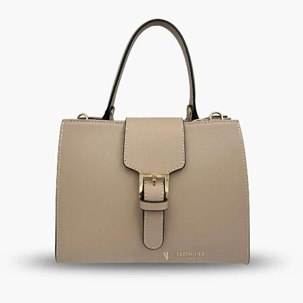 Handbag in Genuine Leather Made in Italy | Luxury Italian Leather Handbag