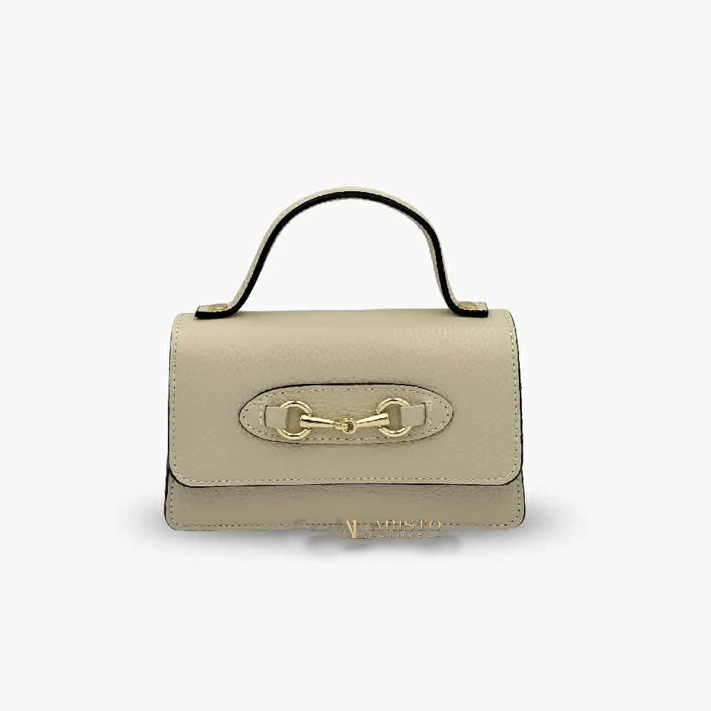 Handbag in Genuine Leather Made in Italy | Luxury Italian Leather Handbag