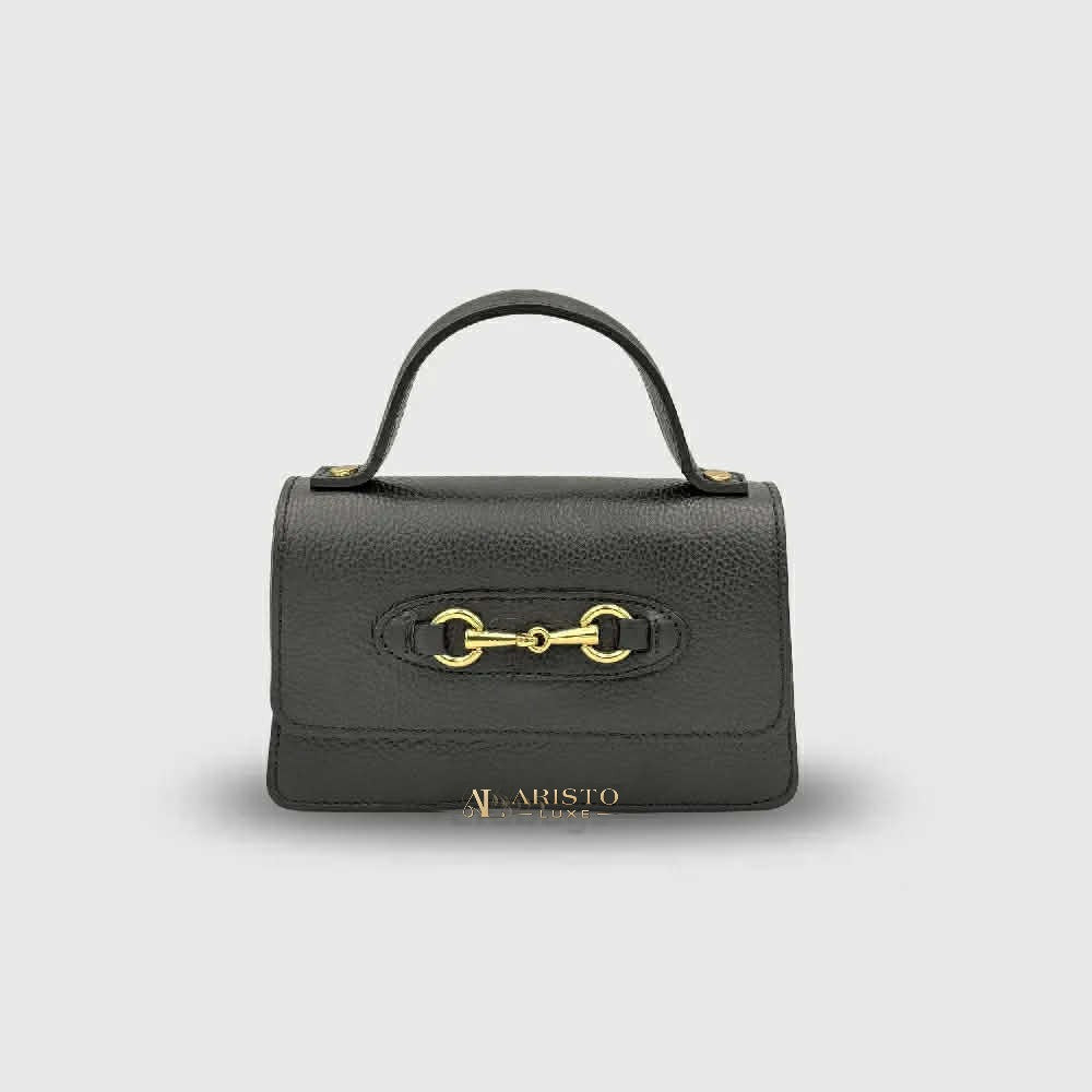 Handbag in Genuine Leather Made in Italy | Luxury Italian Leather Handbag