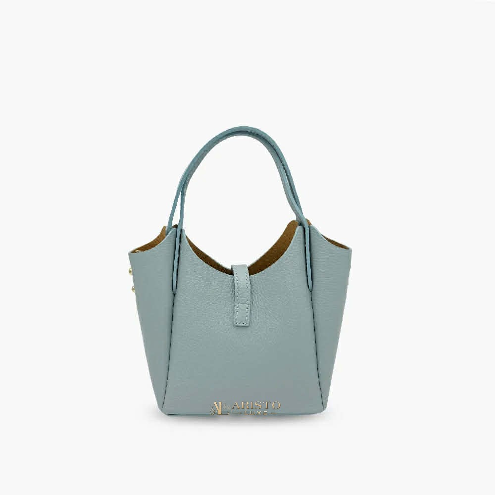 Handbag in Genuine Leather Made in Italy | Luxury Italian Leather Handbag