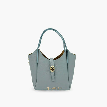 Handbag in Genuine Leather Made in Italy | Luxury Italian Leather Handbag