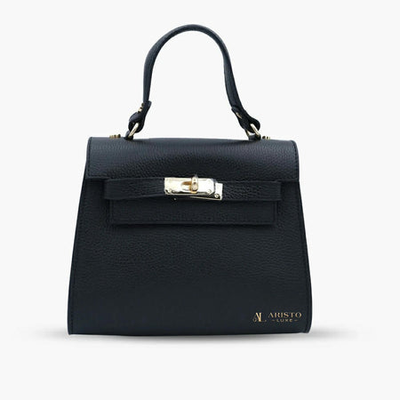Handbag in Genuine Leather Made in Italy | Luxury Italian Leather Bag