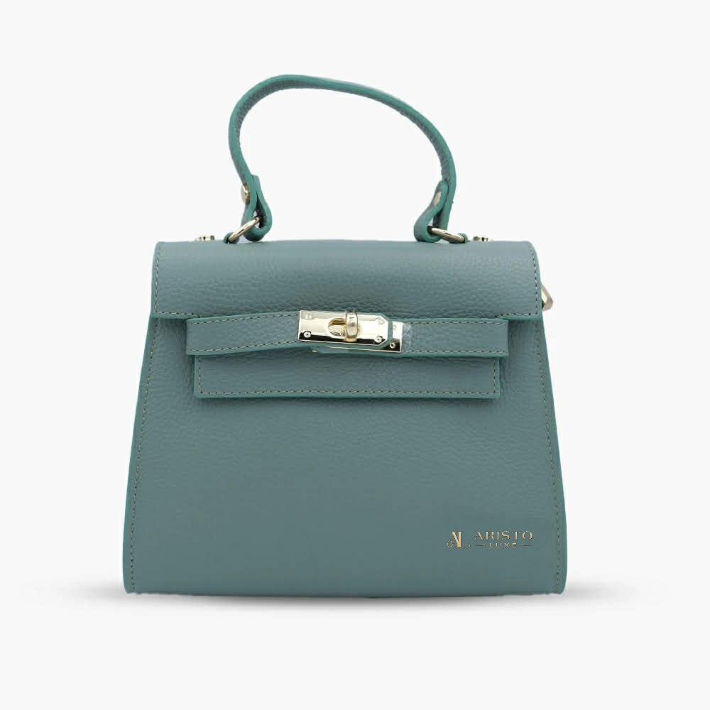 Handbag in Genuine Leather Made in Italy | Luxury Italian Leather Bag