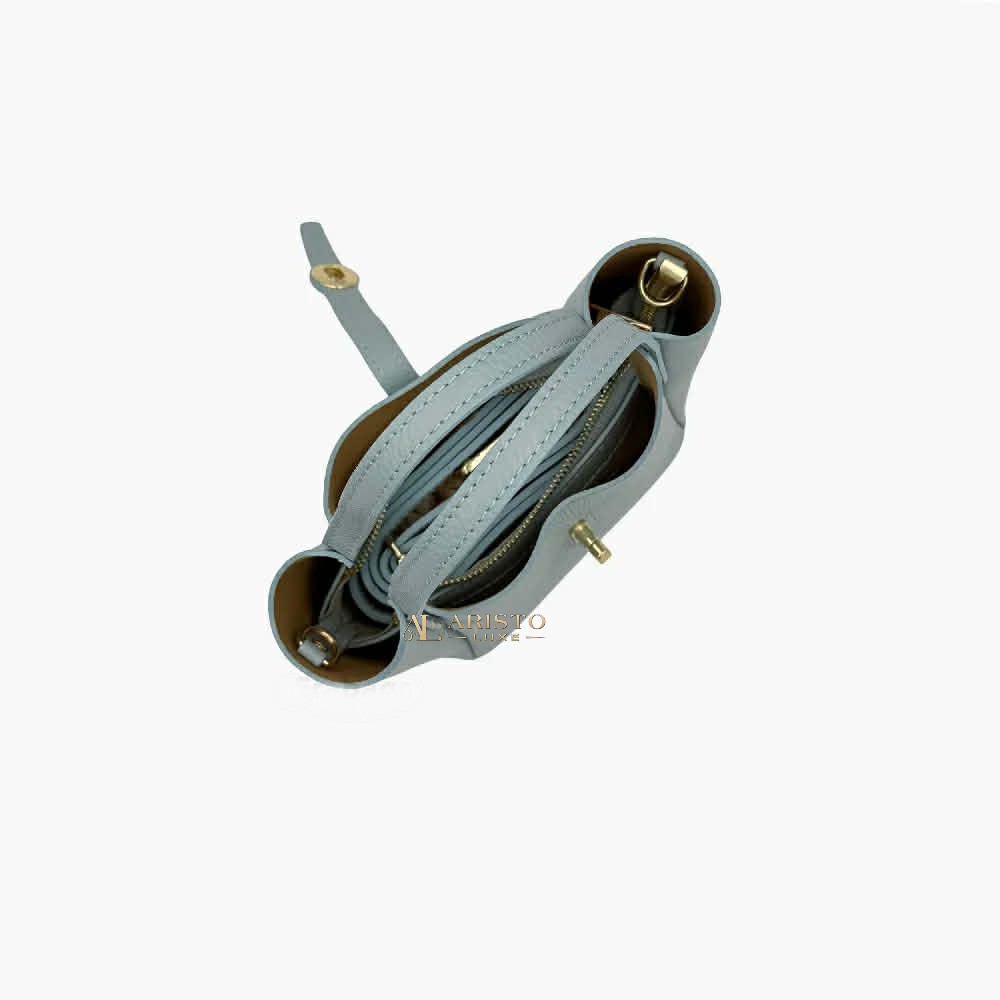 Handbag in Genuine Leather Made in Italy | Luxury Italian Leather Handbag