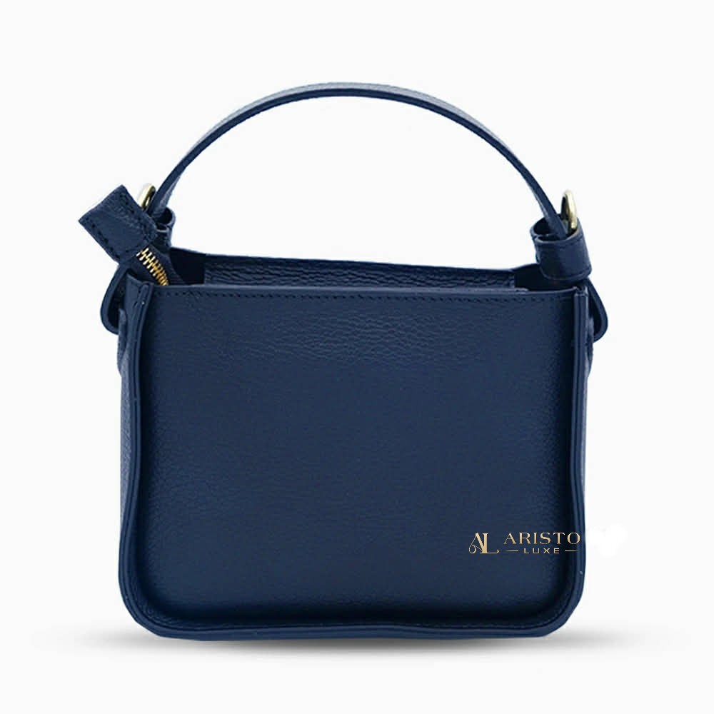 Italian Genuine Leather Hand Bag | Luxury Italian Leather Handbag