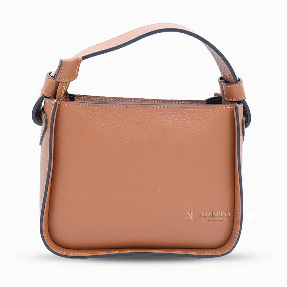 Italian Genuine Leather Hand Bag | Luxury Italian Leather Handbag
