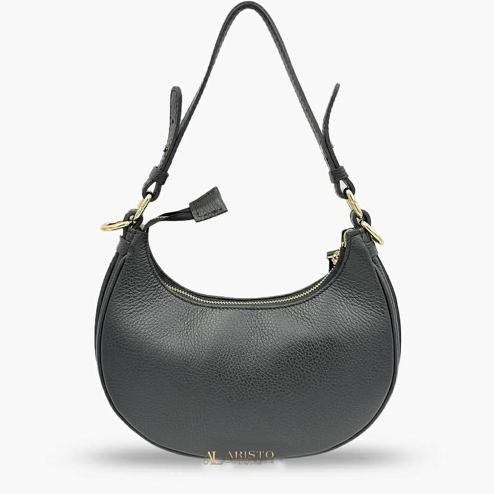 Made in Italy Genuine Leather Shoulder Bag | Luxury Italian Leather Bag