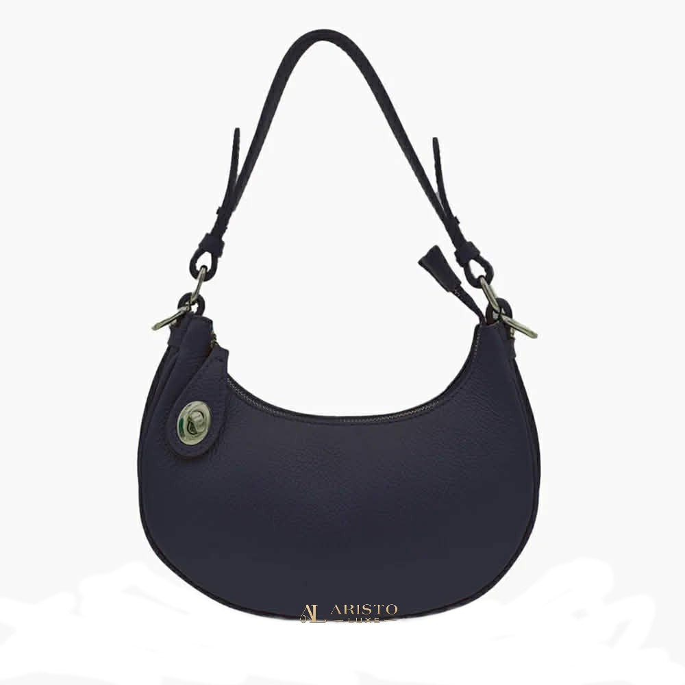 Made in Italy Genuine Leather Shoulder Bag | Luxury Italian Leather Bag