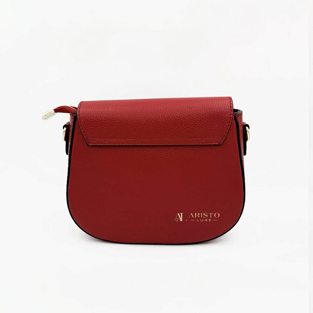 Messenger Bag in Genuine Leather Made in Italy | Luxury Italian Leather Bag