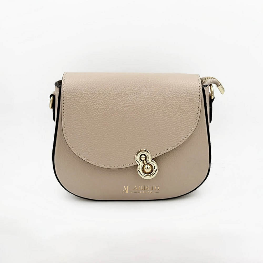 Messenger Bag in Genuine Leather Made in Italy | Luxury Italian Leather Bag