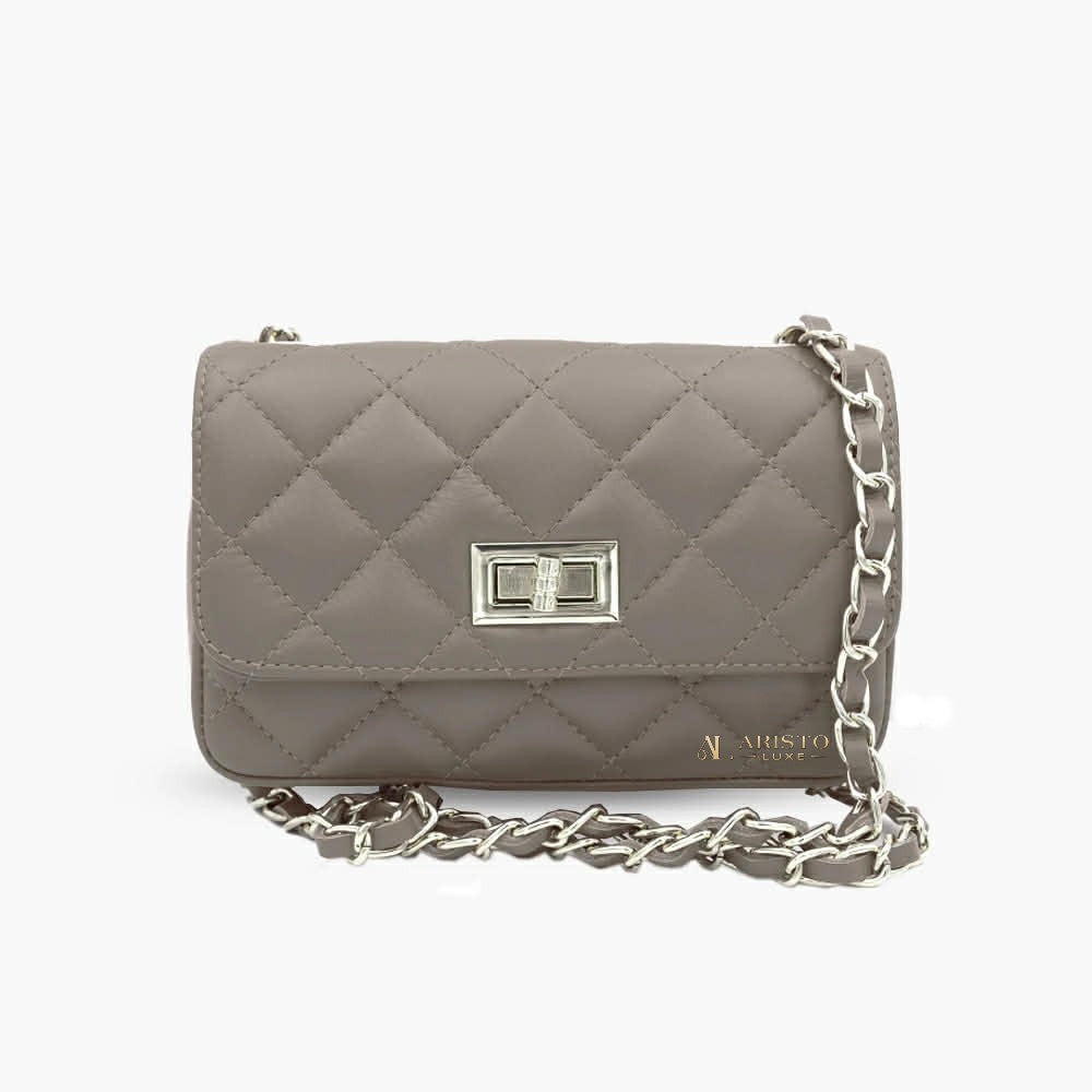 Messenger Bag in Genuine Leather Made in Italy | Luxury Italian Leather Bag