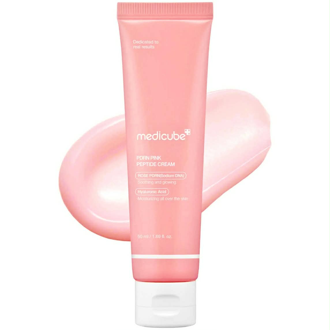 PDRN Pink Hyaluronic Moisturizing Cream 50ml | Deep Hydration & Skin Repair