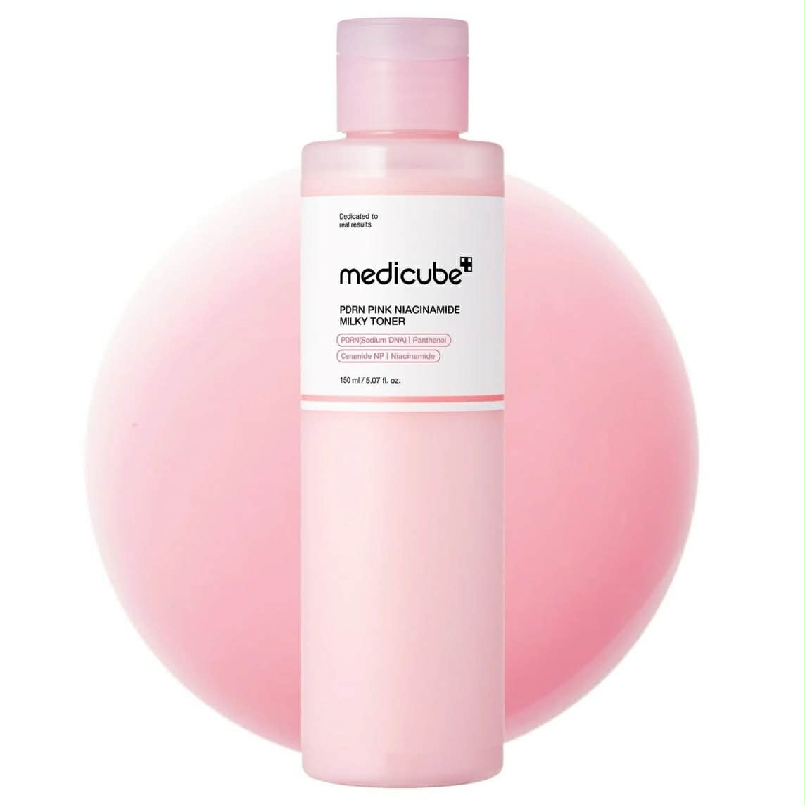 PDRN Pink Niacinamide Milky Toner 150ml | Hydrating & Brightening Face Toner