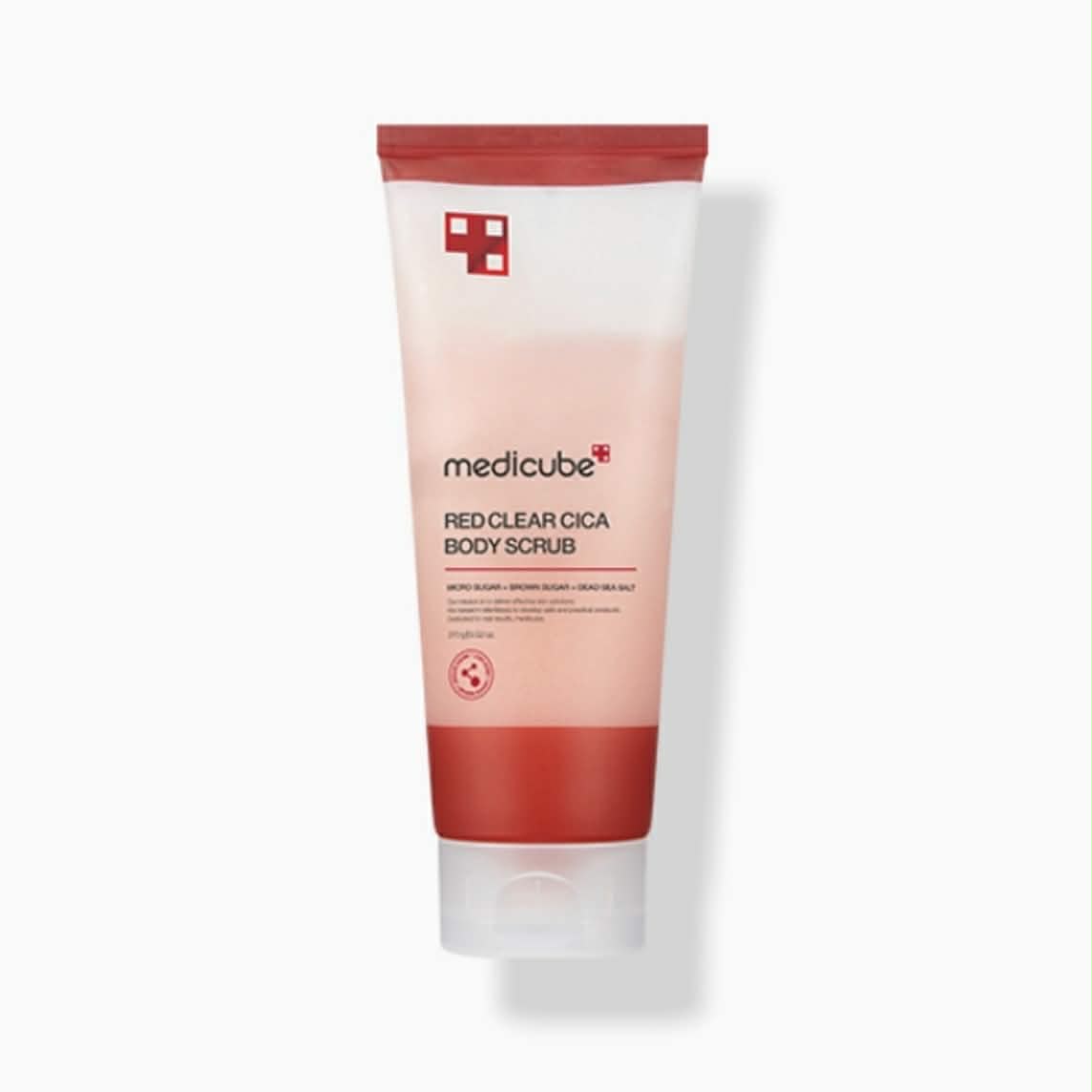 Red Clear Cica Body Scrub 400g | Exfoliating & Acne Care