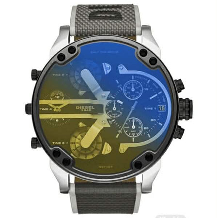 DIESEL MEN WATCH SKU DZ7429 MR DADDY 2.0 IS MADE FROM STAINLESS STEEL QUARTZ