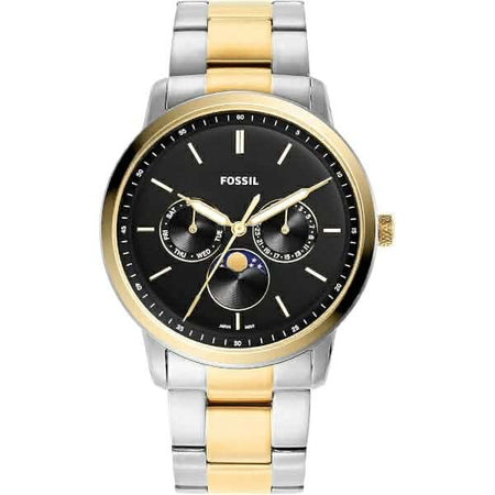 FOSSIL NEUTRA WATCH FOR MEN MOONPHASE MULTIFUNCTION MOVEMENT STAINLESS STEEL STRAP SKU FS5906