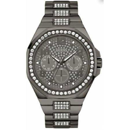 GUESS EMPIRE MEN WATCH CRYSTAL GLASS AND METAL CASE SKU GW0785G1