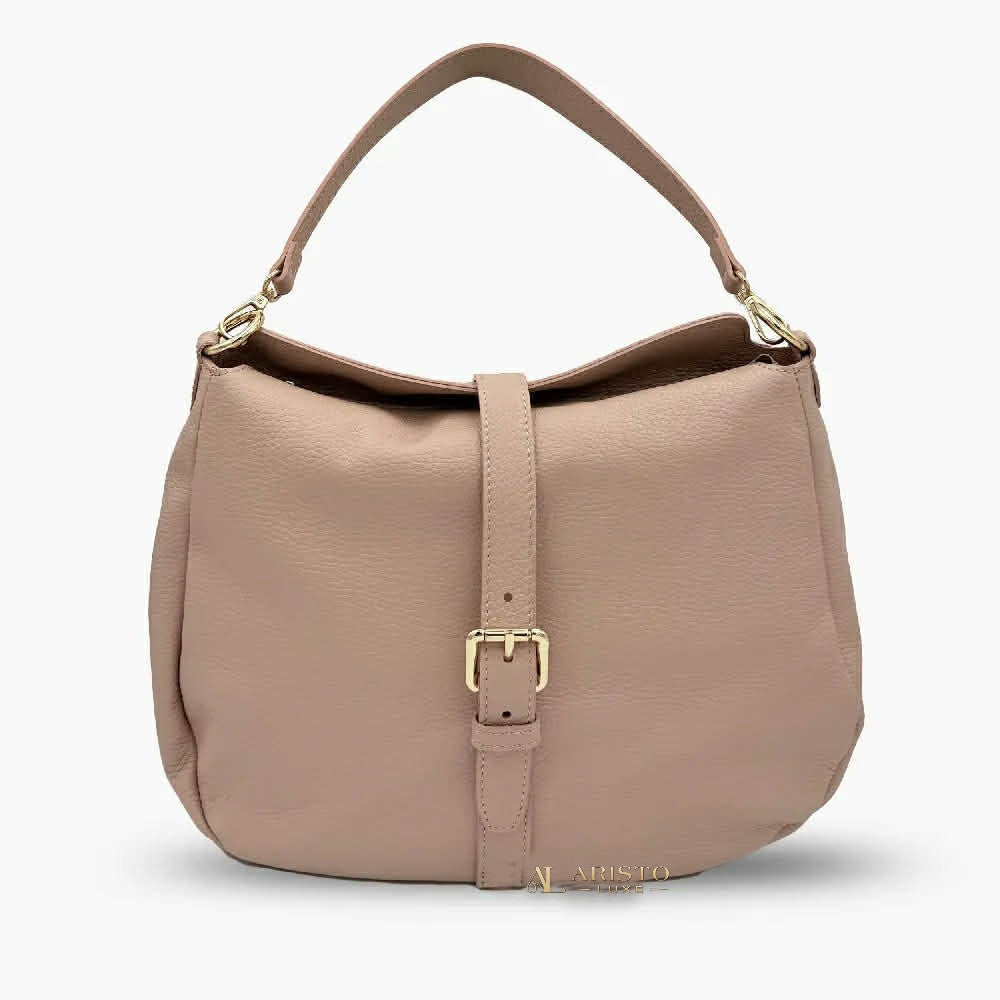 Shoulder Bag in Genuine Leather Made in Italy | Luxury Italian Leather Bag