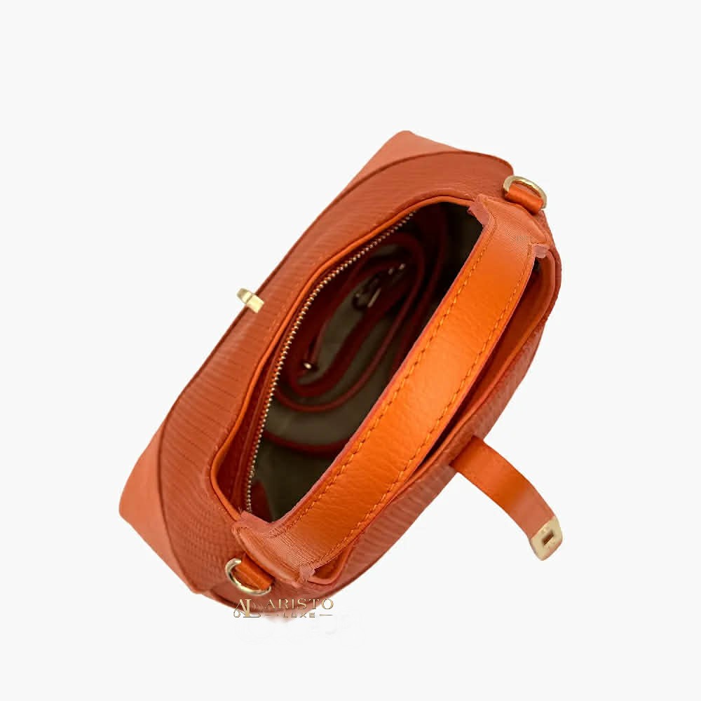 Shoulder Bag in Genuine Leather Made in Italy | Luxury Italian Leather Bag