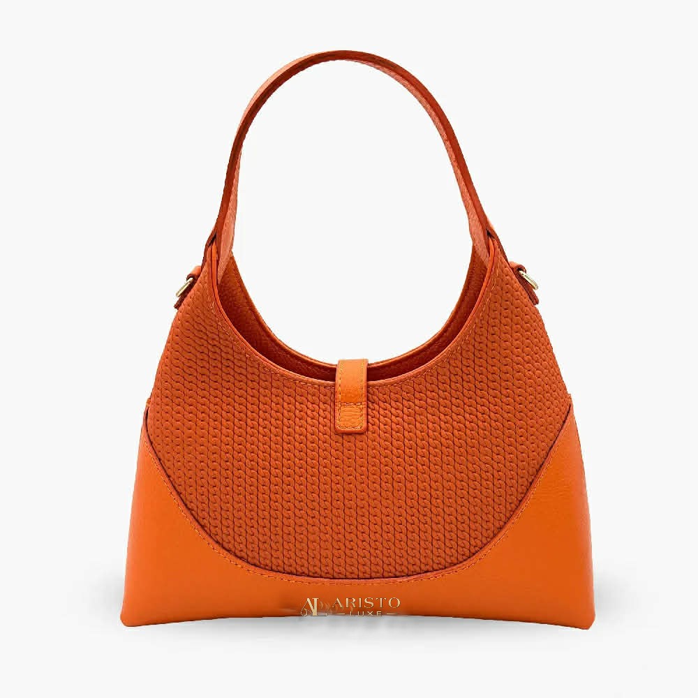 Shoulder Bag in Genuine Leather Made in Italy | Luxury Italian Leather Bag