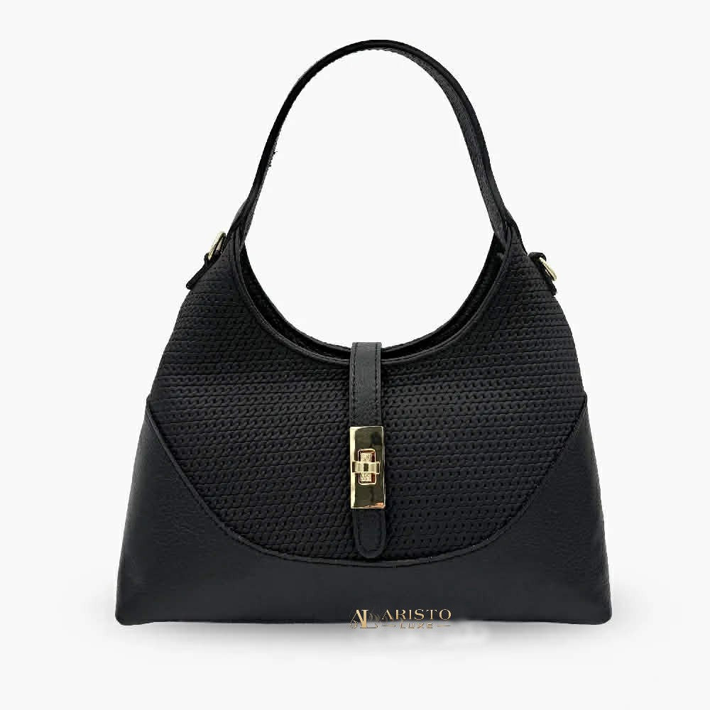 Shoulder Bag in Genuine Leather Made in Italy | Luxury Italian Leather Bag