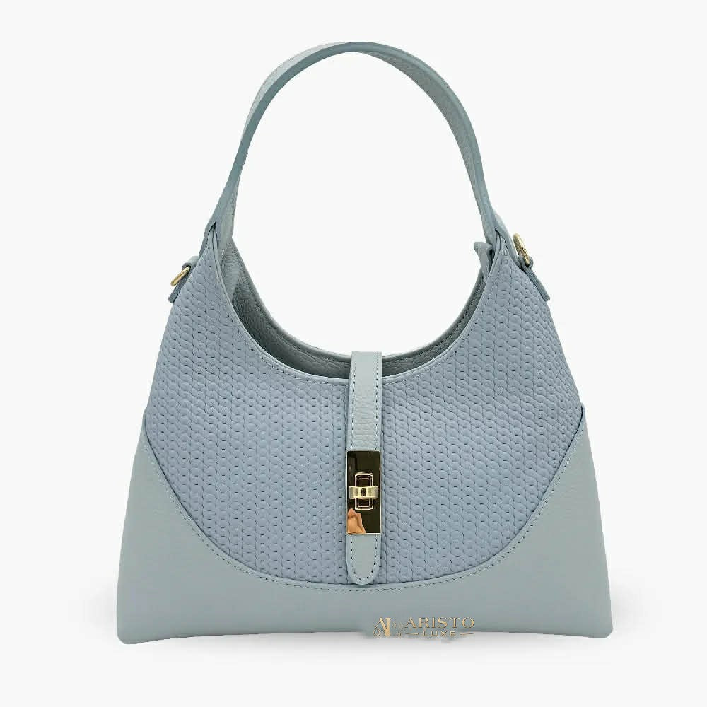 Shoulder Bag in Genuine Leather Made in Italy | Luxury Italian Leather Bag