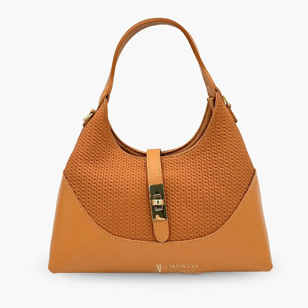 Shoulder Bag in Genuine Leather Made in Italy | Luxury Italian Leather Bag