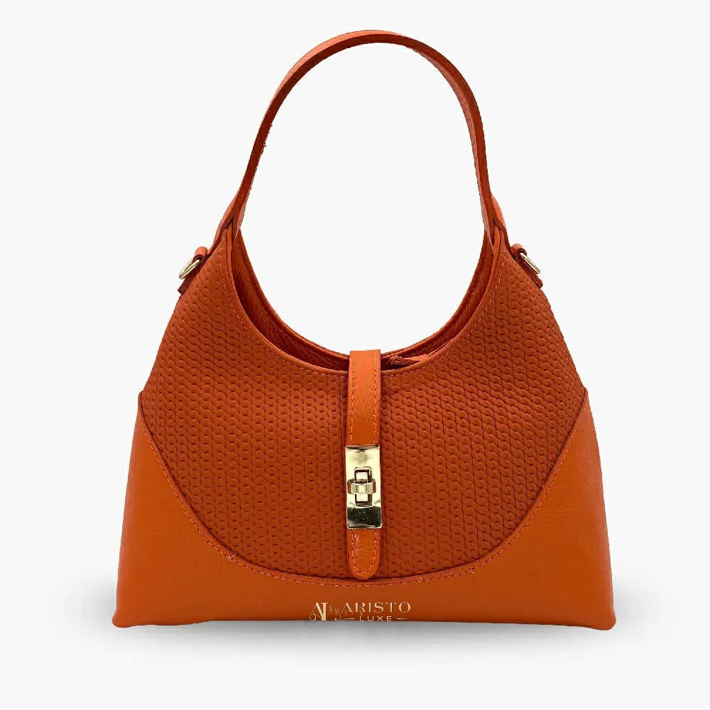 Shoulder Bag in Genuine Leather Made in Italy | Luxury Italian Leather Bag