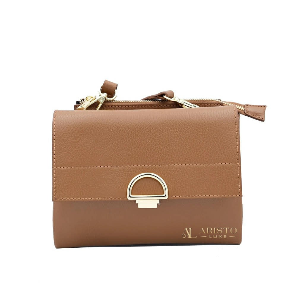 Shoulder Bag in Genuine Leather Made in Italy – Elegant Italian Leather Bag