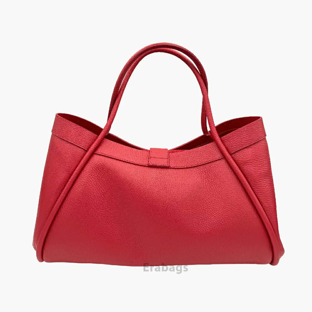 Shoulder Bag with Pochette in Genuine Leather Made in Italy | Luxury Leather Set