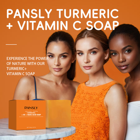Turmeric Vitamin C Kojic Acid Soap | Brightening & Nourishing